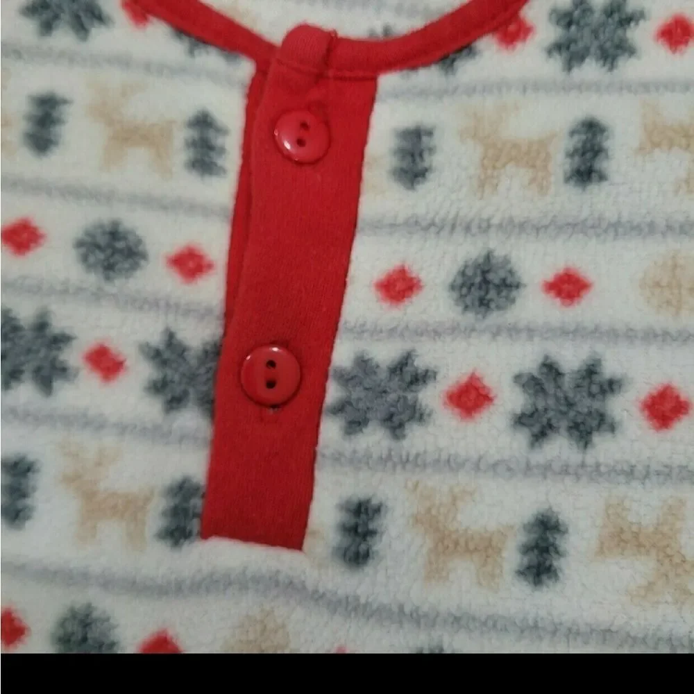 Fleece footed pajama
